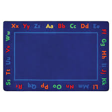 alphabet kid value plus rug 6 x 9