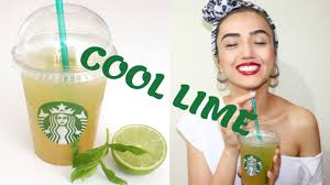 starbucks cool lime challenge you