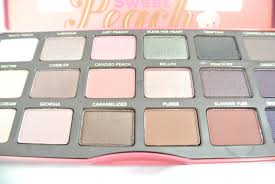 too faced sweet peach collection