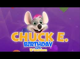 chuck e cheese birthday 2016 w