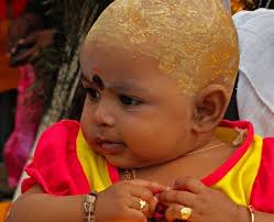 hindu head shaving ceremony