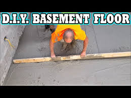 Concrete Basement Floor D I Y