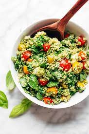 green dess quinoa summer salad