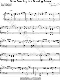 Please download one of our supported browsers. Tutorialsbyhugo Slow Dancing In A Burning Room Sheet Music Piano Solo In C Minor Download Print Sku Mn0174517