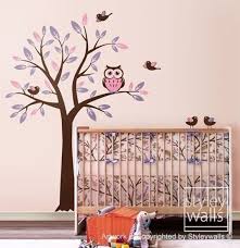 Owl Tree Decal Wall Decal For Nursery