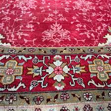 antique ushak large carpet central