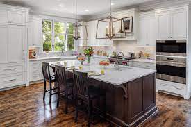 75 dark wood floor kitchen ideas you ll