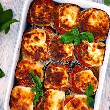 easy eggplant parmesan baked not
