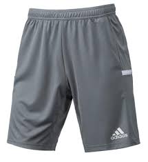 Details About Adidas Men Team 19 Knit Training Shorts Pants Gray White Bottom Gym Pant Dx7290