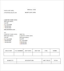 Medical Invoice Template 12 Free Word Excel Pdf Format