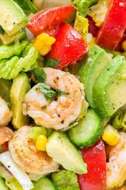 Return to a boil and. 7 Cold Shrimp Salad Ideas Healthy Recipes Avocado Salad
