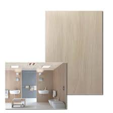 china white oak wood grain bathroom
