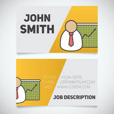 business card print template with