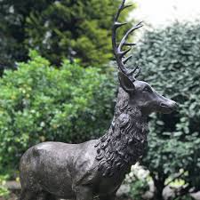 Bronze Fox Statue Quality Garden