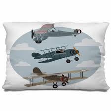 Vintage Airplane Comforters Duvets