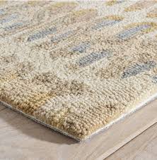 paint chip natural wool rug 2x3 2 5x8