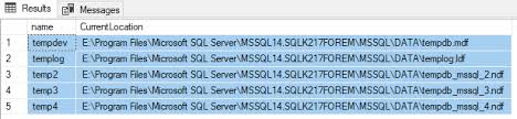 how to move sql server s tempdb to a