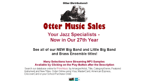 Access Otterdist Com Otter Distributors Big Band Charts