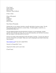Have you ever used cold business introduction emails? Free Letter Of Introduction Template Sample Introduction Letter