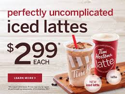Perfectly Uncomplicated Iced Lattes 2 99 Each Learn More