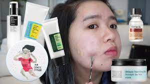 korean skincare routine for oily acne