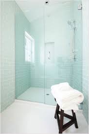 Glass Tile Bathroom Clear Glass Shower