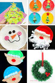 fabulous paper plate christmas crafts
