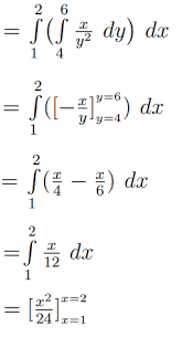 Double Integral Definition