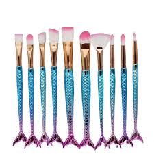 mermaid brush set wilko