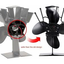 4 Pages Stove Fan Fireplace Fan