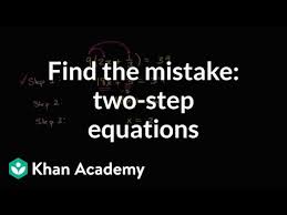 Mistakes In Solving Equations