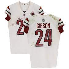 Antonio Gibson Washington Commanders Game-Used #24 White Jersey vs. San  Francisco 49ers on December 24 2022
