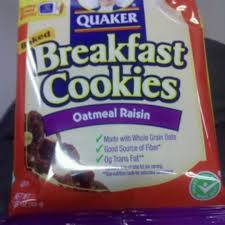 calories in quaker breakfast cookies
