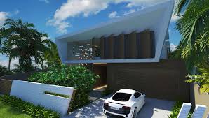 Conceptual Design Of Beach House In