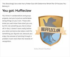 Have you been sorted into a hogwarts house already? Harry Potter Quizzes Buzzfeed House Quiz