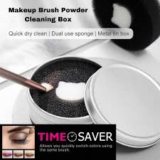 makeup brush cleaner quick clean box