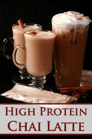 easy high protein chai latte recipe
