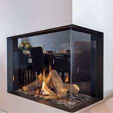 Gas Fire Corner Right 70 Lineafire