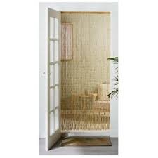 bamboo door curtain 90x200cm offer at