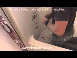 Remove Tub Fiberglass Shower Enclosure
