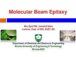 ppt molecular beam epitaxy powerpoint