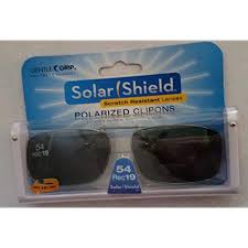 Solar Shield Clip On Sunglasses Amazon Com