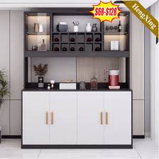 Glass Two Doors Cabinet Kitchen