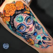 101 best sugar skull tattoo ideas