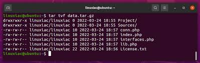 how to extract tar gz file in linux by