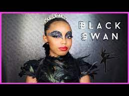 black swan ballerina glam halloween