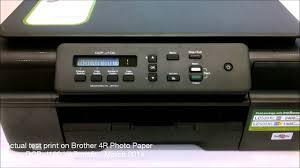 After unboxing printer brother dcp j100 follow our simple instruction for pursuing the installation process. Dcp J100 Actual Print Demo Youtube