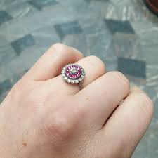 Art deco natural ruby & old. Antique Art Deco Ruby And Diamond Target Ring Jewellery Discovery