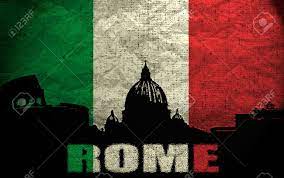 However the legions all had their own insignia and. View Of Rome On The Grunge Italian Flag Stock Photo Picture And Royalty Free Image Image 18732932