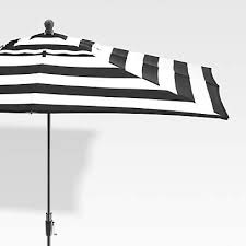 Rectangular Sunbrella Black Cabana